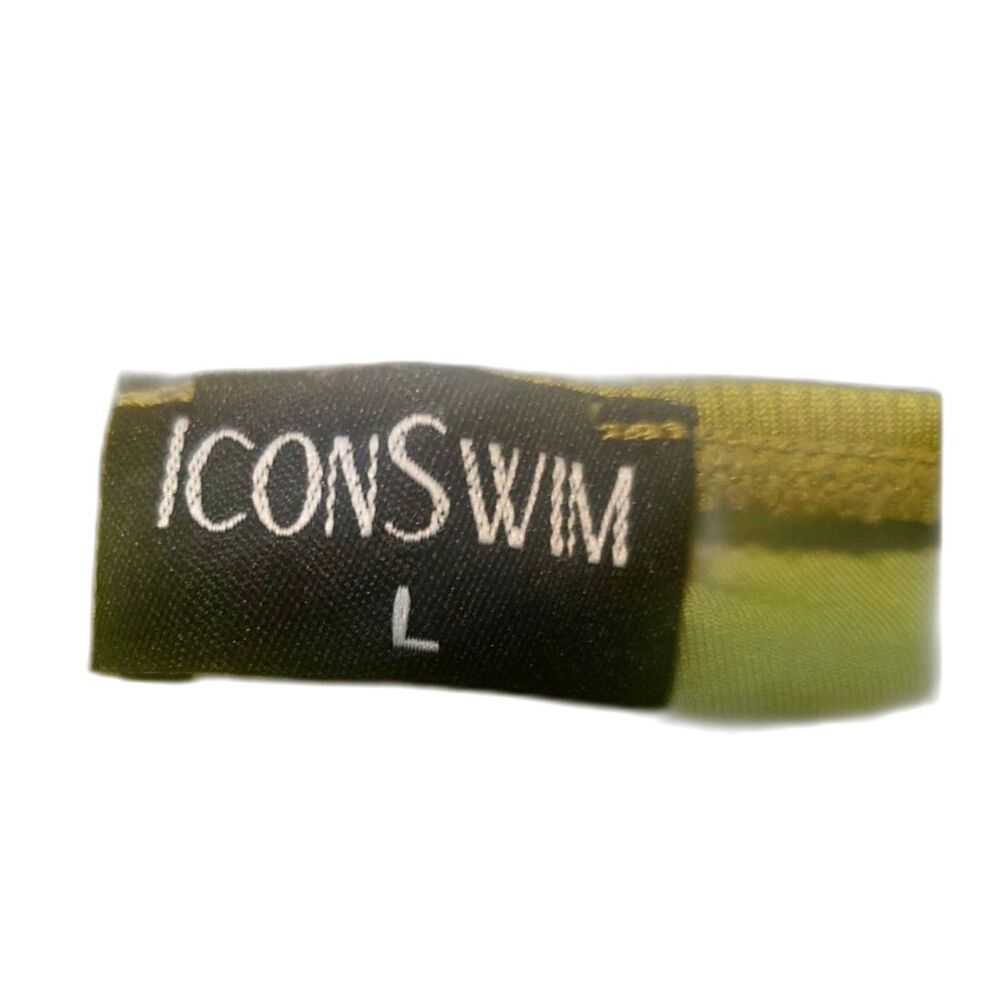 Icon Swim Halter Neck One Piece Swimsuit Size Large - Picture 4 of 6